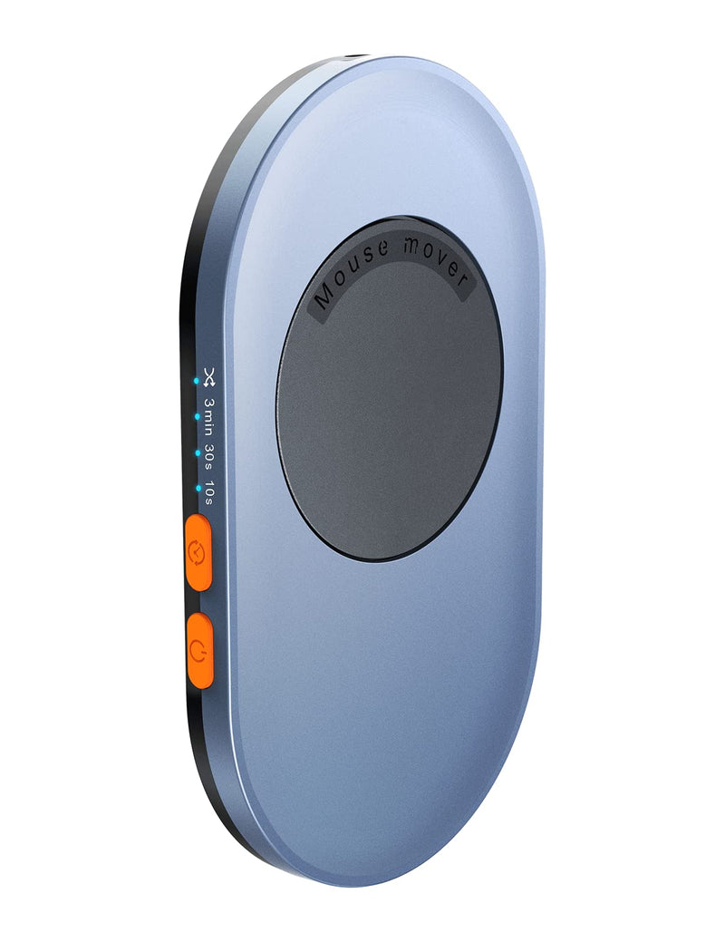 STARVIKY Undetectable Mechanical Mouse Jiggler, Ultra-Slim Automatic Mouse Mover, with On/Off Switch and Random Interval Timer, Active Mouse Moving Device, Driver-Free Mouse Wiggler Shaker Silently Large Ultra Slim