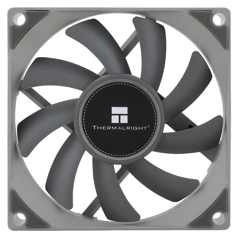 Thermalright TL-8015 CPU Fan High Performance Cooler Fan 2200RPM,Low Noise 23.3dBA,4-PIN PWM Cooling Fan(80mm, Gray)
