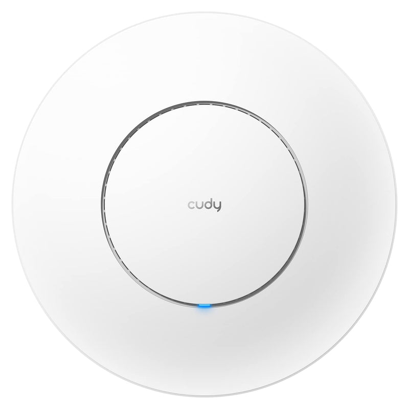 Cudy AX3000 2.5G WiFi 6 Wireless Access Point, 2.5Gbps RJ45, Business WiFi Solution, Mesh Support, Seamless Roaming & MU-MIMO, PoE or DC Powered, 12V DC Power Adapter Included, AP3000