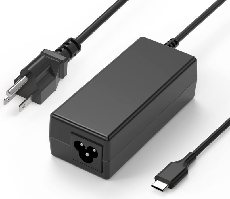 45W USB C Chromebook Charger Replacement for HP Chromebook 14 14A G5 11 11A G6 EE G7 G8 R13 X360 14-ca051wm ca052wm ca091wm ca061dx 11-ae051wm ae001tu ae027nr 12-c012dx Laptop Power Supply Cord