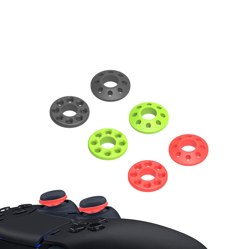Silicone Soft Precision Rings Aim Assist Motion Control Rings for PS5, PS4, Xbox, Xbox Series X/S, Xbox One S/X Controller Target Rings (silicone) silicone