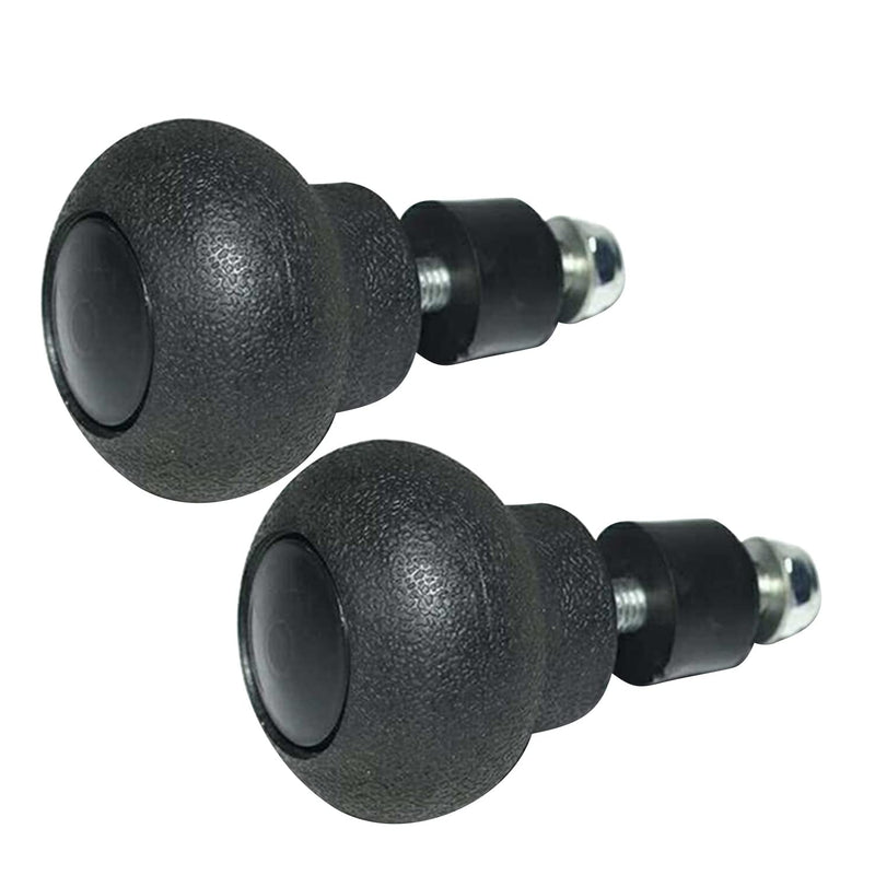 2Pcs Steering Wheel Knob Spinner, Steering Wheel Power Handle Spinner Knob Turning Aid Ball Tractor Forklift Accessories for Tractors, Forklifts, Trucks, Lawn Mowers, Cars, Boats