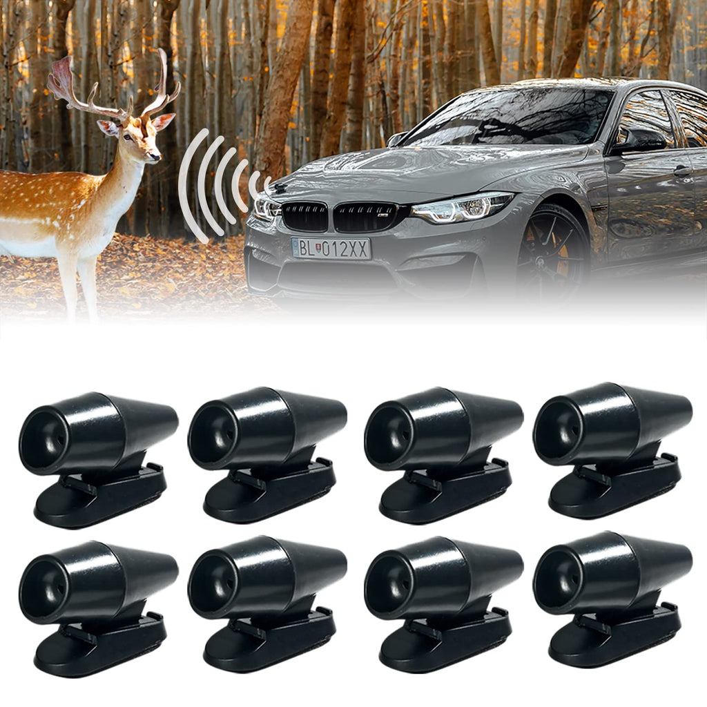 8 Pieces Deer Whistle,Deer Warning Whistles Device for Car,Save Deer Whistles Repellent Devices,Deer Whistles for Vehicles,Car Deer Warning Devices Animal Alert for Cars Trucks Motorcycles