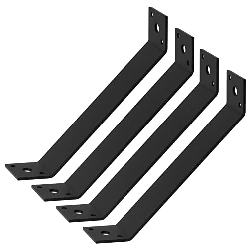 4 Pack 7" x 1-1/2" 45-Degree Angle Bracket for Post Pergola 7" x 1-1/2"