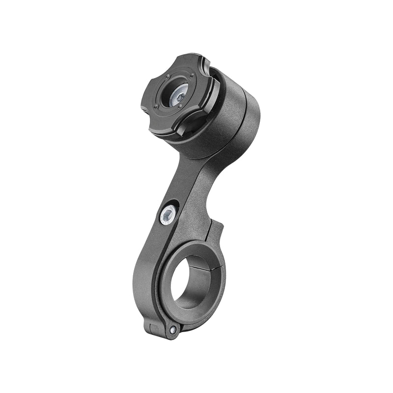 Interphone QUIKLOX Bicycle Mobile Phone Holder for Handlebar - Smartphone Holder for Road Bikes and Mountain Bikes - Bicycle Mount for Smartphone Compatible with Handlebars from 22 mm to 31.8 mm bicycle phone holder