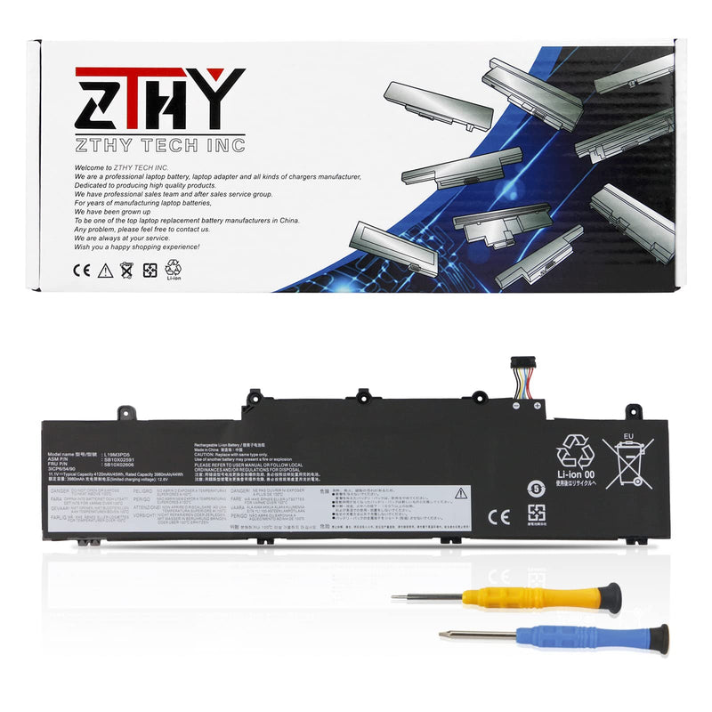 ZTHY L19M3PD5 L19C3PD5 Laptop Battery Replacement for Lenovo ThinkPad E14 Gen 2 / E14 Gen 3 / E14 Gen 4 / E15 Gen 2 / E15 Gen 3 / E15 Gen 4 Series L19D3PD5 L19L3PD5 L20C3PD4 L20L3PD4 L20M3PD4 45Wh