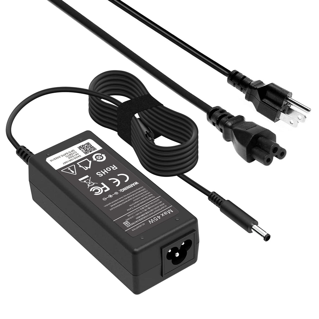 45W AC Adapter Laptop Charger for Dell Inspiron 15 3000 5000 7000 Series15-3552 3555 14-5000 13-7000 13-5000 17-7000 11-3000 3583 3593 5100 5570 5558 5559 Series Dell Computer Power Supply Cord
