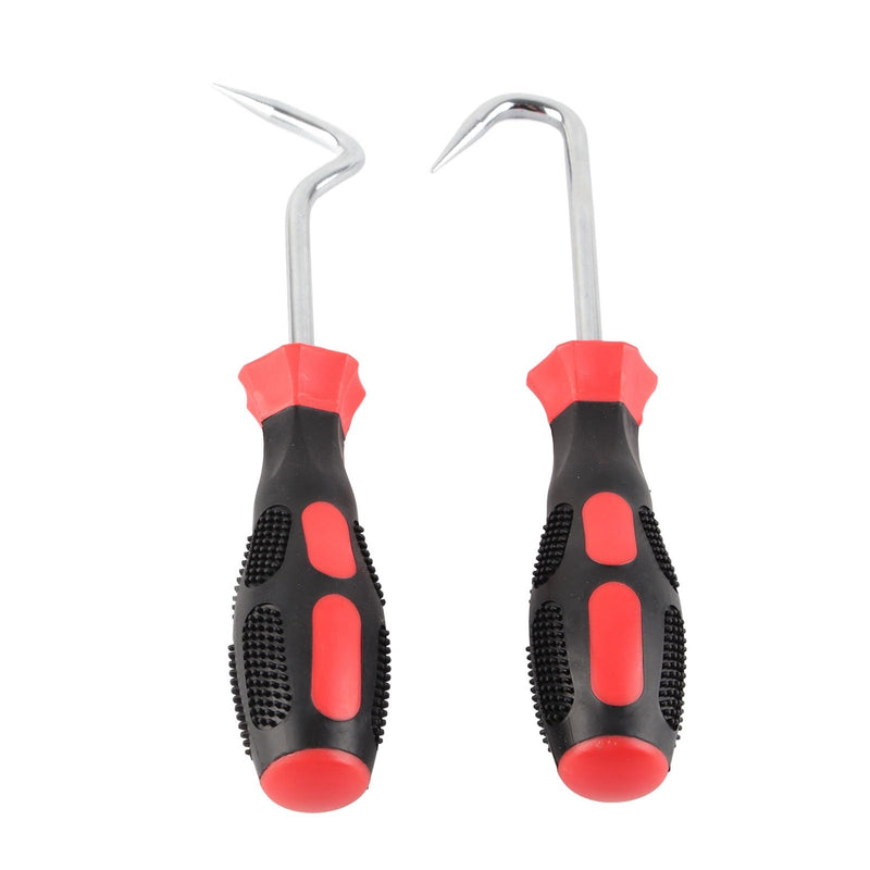 Pick and Hook Set, Coolant Hose Puller Tool, Radiator Hose Puller Tool, 2-Piece Hose Puller Hook Vehicle Maintenance Tool for Transmission Line of Radiator Heater