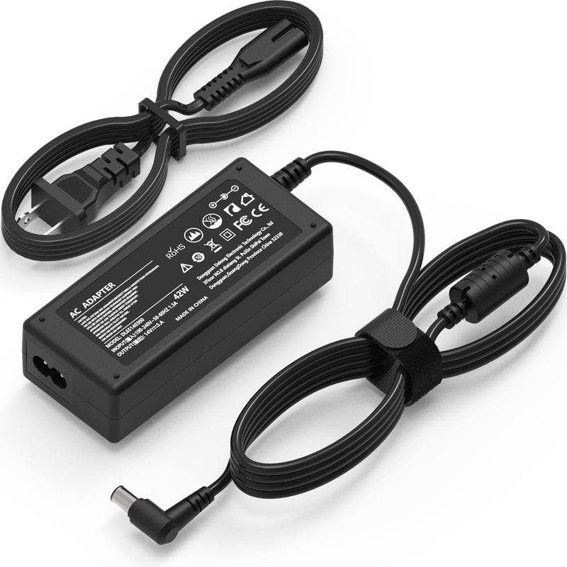 DC 14V 3A Adapter Power Charger for Samsung Monitor SyncMaster S23A550H S24D590PL S27A550H S22C300H UN22F5000AF SYNCM170T P2770 SA350 15" 17" 18" 19" 20" 22" 23" 24" 27" LCD Monitor Power Supply Cord