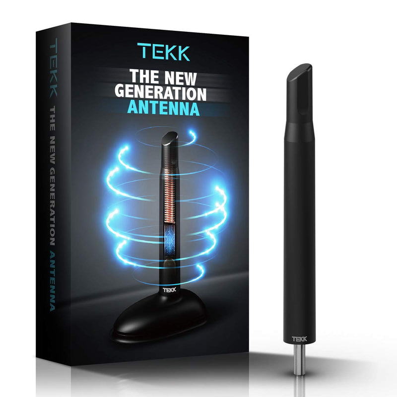 TEKK Short Antenna Compatible with 2007-2024 GMC Sierra (M7 Thread) | Designed for Optimized FM/AM Reception | 4.8 Inches 2007-2024 GMC Sierra (M7 Thread)