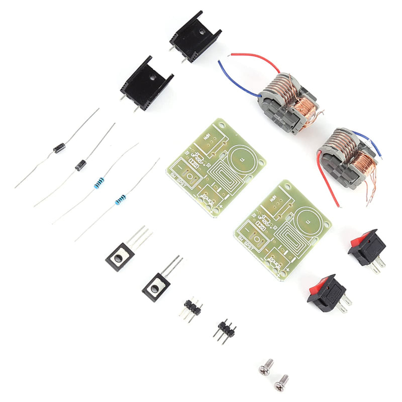 Dioche High Voltage Generator, 2 Sets 15KV High Voltage Generator Inverter Arc Ignition Coil Module Disassembled Parts