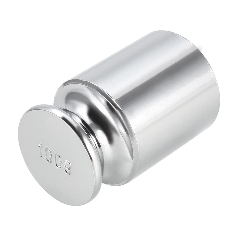 QUARKZMAN 100g x 1 Piece Calibration Weight Chrome-Plated Steel Gram Weight | For digital jewelry scales and balance test, M1 precision