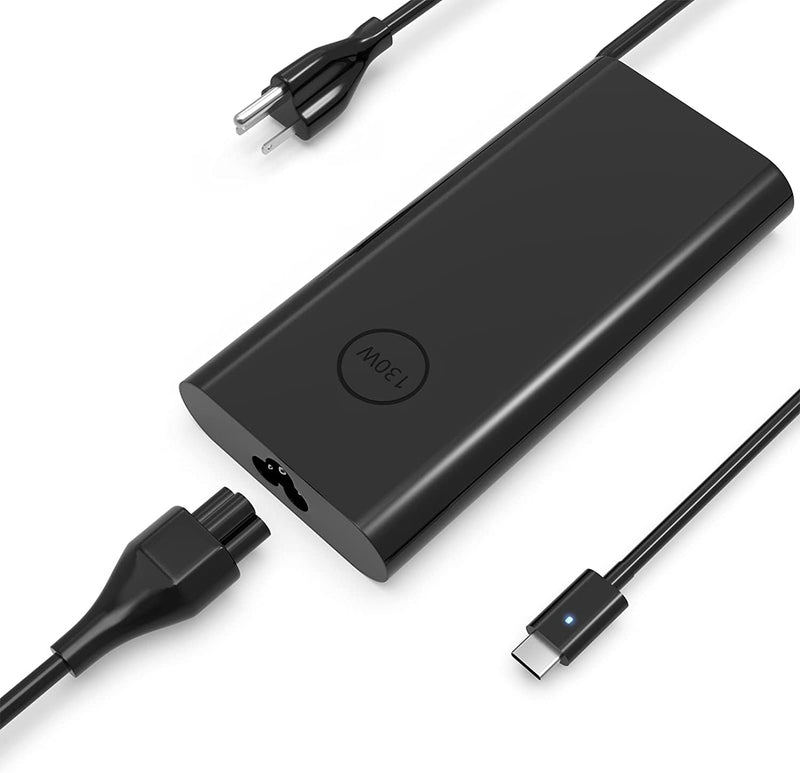 Dell 130W Laptop Charger USB C for Dell Precision 5570 3571 5470 3561 3470 3560 3570 5550 5560 5750 5760 5770 XPS 15 9500 9510 17 9720 9710 9700 Fast Charging Type C Charger