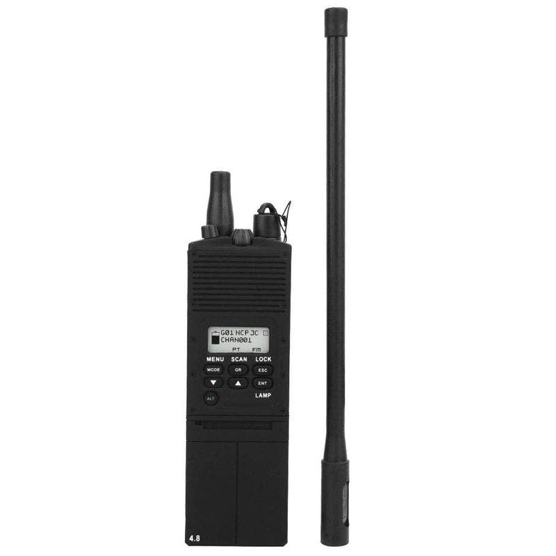 VBESTLIFE Walkie Talkie Model, Durable Plastic Dummy 2 Way Radio Case Cosplay Prop