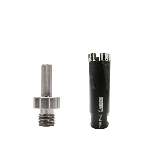 SHDIATOOL Diamond Core Drill Bits 1-1/4-inch for Concrete Marble Granite with 5/8-Inch-11 to 3/8-Inch Hex Shank Adapter