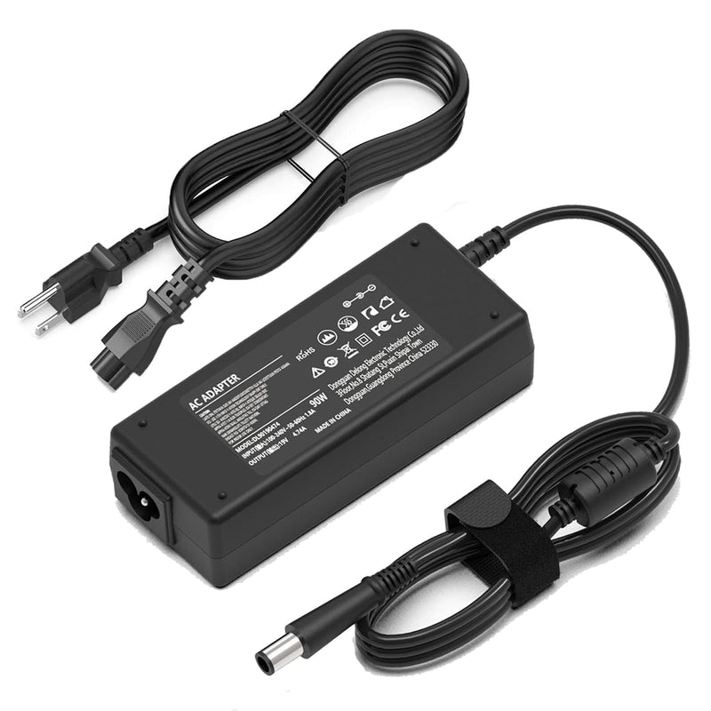 90W 65W Laptop Adapter Charger Fit for HP Pavilion 20'' 21''22'' 23'' All in One Desktop PC 24-g020 18-5110 19-2304 20-B010,19V 4.74A HP Probook 6560b 6570b 6470b 4530s 4540s 7.4*5.0mm AC Power Supply