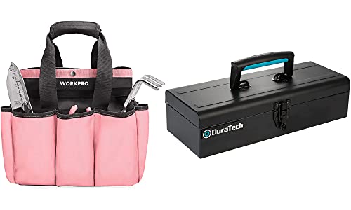 WORKPRO Garden Bag & DuraTech Metal Tool Box