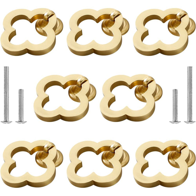 12 Pack 55mm Cupboard Knobs Cabinet Knobs, Gold Zinc Alloy Dresser Drawer Knobs with Screws for Kitchen&Bathroom（Gold,12 Pack） 12