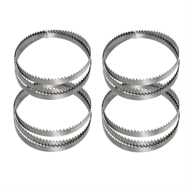 Pack of 4 Bandsaw Blades 1425 x 6.35 x 0.35 mm 10 TPZ, Band Saw Blades, Wood Band Saw Blades 10zpz