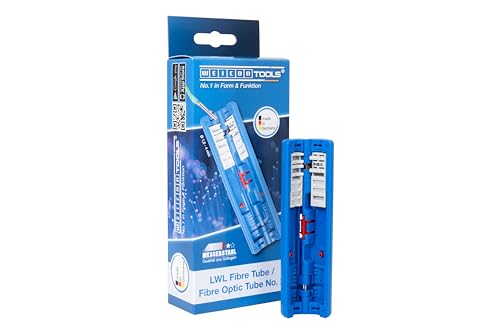 WEICON Tools LWL Fibre Tube No. 2, Stripping Buffer Tubes for Fibre Optic Cables, 1.2 mm - 4 mm Diameter