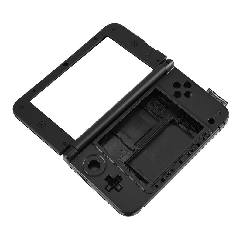 Replecement Case for Nintendo 3DS LL, Full Housing Case Cover Shell Repair Parts Complete Replacement Kit for Nintendo 3DS XL Black