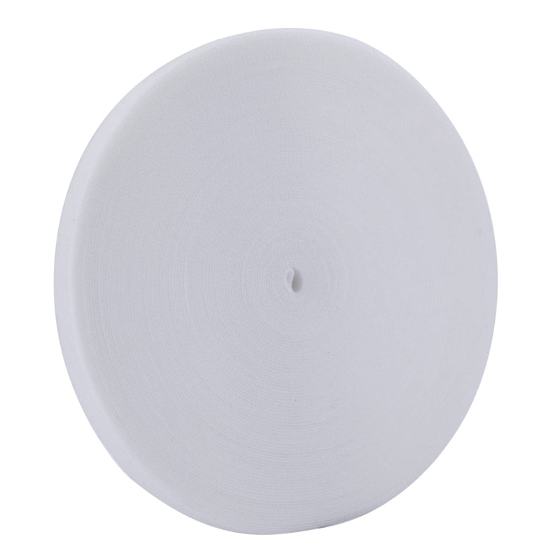 Reusable Wire Management Roll Nylon Fastening Cable Ties Straps XINYIBO 1/2 Inch Double-Sided Hook and Loop Tape (White, 25 Yards)