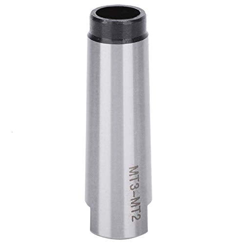 Morse Taper 3 to Mt 2 Adapter Mt2 to Mt3 Adapter High Speed Steel Morse Taper Drill Sleeves High Speed Steel Reducing Adapter for Lathe Milling Mt3Mt2