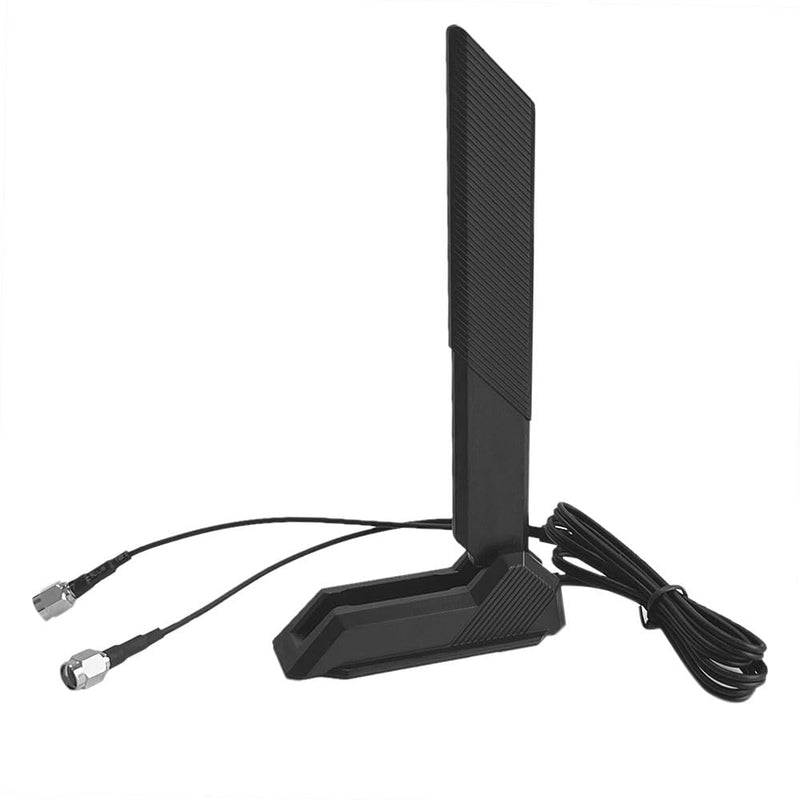 JINTAI WiFi 6 6E Tri-Band Antenna 6GHz 5.8GHz 2.4GHz Magnetic Base Replacement Antenna for PC Desktop Computer Asus Rog Strix Gigabyte Aorus Gaming WiFi Motherboard Card WiFi Antenna pc