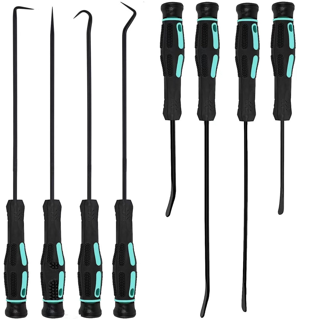 8PCS Pick and Hook Set, Pick Tool Set for Car Auto Oil Seal/O-Ring Seal Gasket Pick Mini Hooks Puller Remover