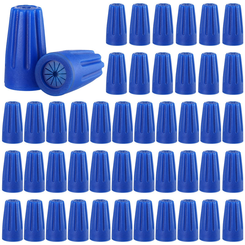 Hiboom 150 Pcs Waterproof Wire Electrical Connectors Outdoor Splice Terminal Electrical Connectors for 22AWG-12AWG Cable Wire Landscape(0.91 x 0.47 Inch,Blue) Blue 0.91 x 0.47 Inch