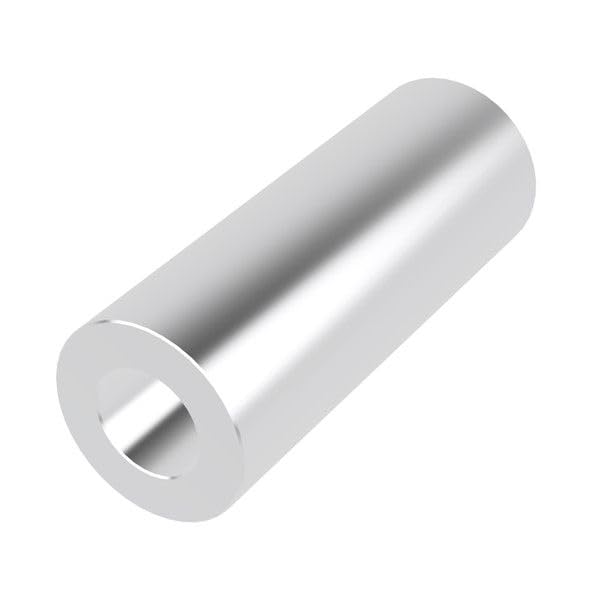 Aluminum Spacer 3/4" OD x .40" ID x 2" Long-Round Spacer Unthreaded Standoff Bushing Plain Finish, Fits Screws Bolts M10 and 3/8" by Metal Spacers Online (10 Pack) 2" Length 10