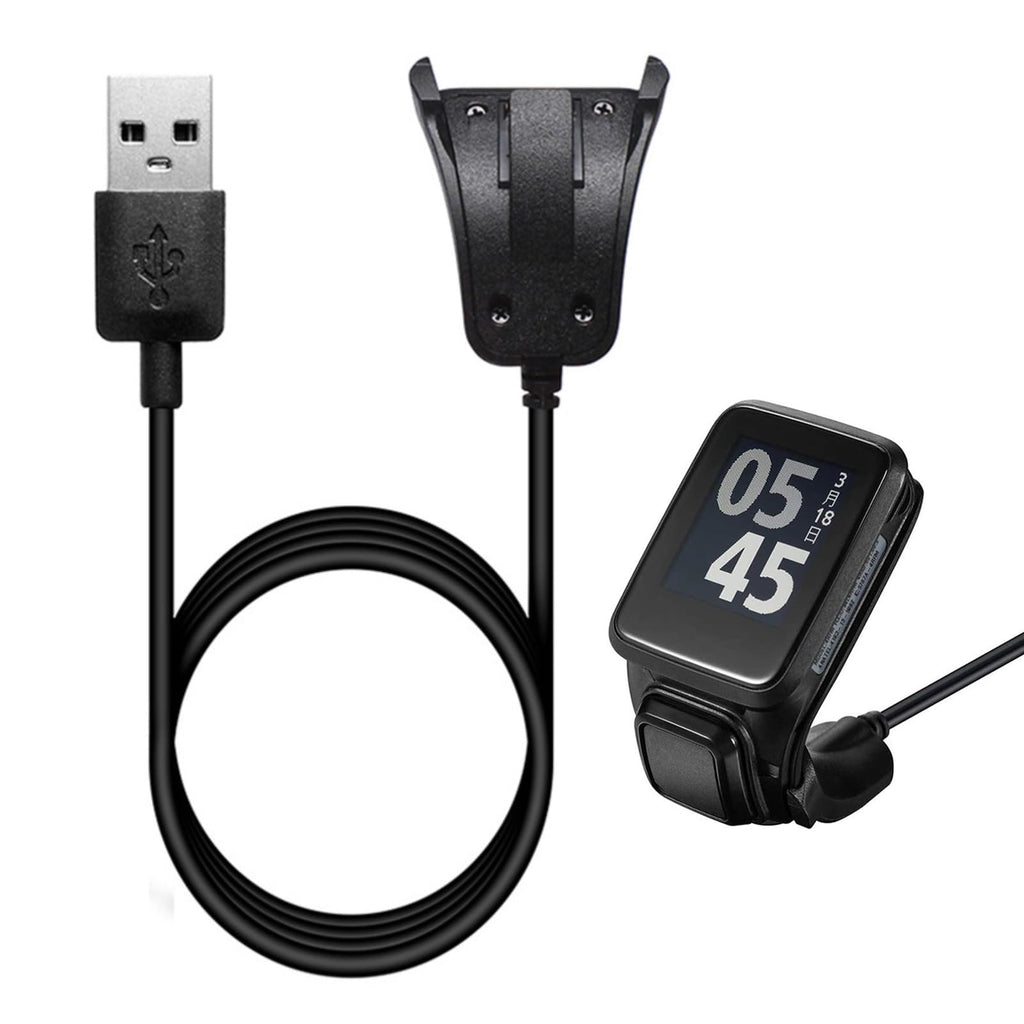 USB Charging Cable for Tomtom Watch, Replacement Charger Charging Dock for Tomtom Watch Series for Tomtom Adventurer Golfer 2 Runner 22 Runner 3 Spar, 3.3ft