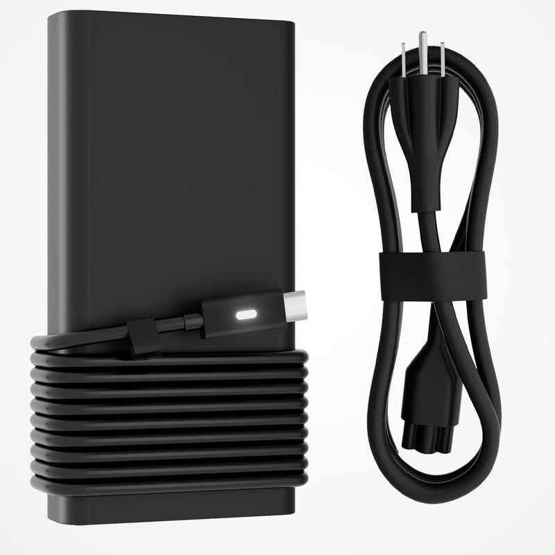 130W Dell USB C Charger,Laptop Charger for Dell Precision 5570 3570 5560 5550 5520 5760 3560 Dell Latitude 5520 5530 XPS 15 9510 9575 XPS 17 9700 9575