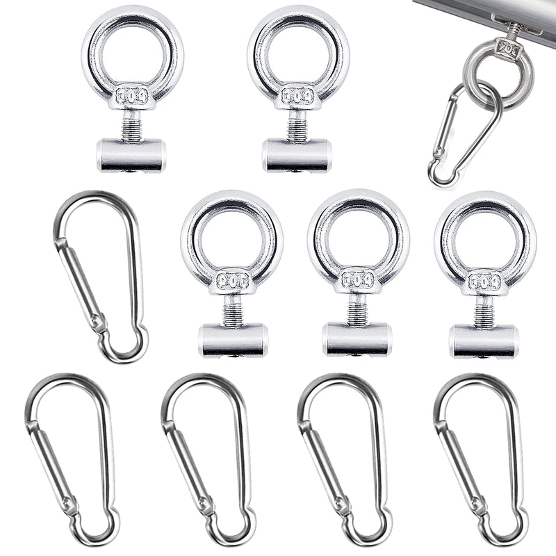 Pack of 5 Awning Rail Stoppers, 6mm 304 Stainless Steel, for Caravans, Motorhomes, Campervans, Camping Tents and Awnings, Essential Outdoor Equipment Accessory [CV21]