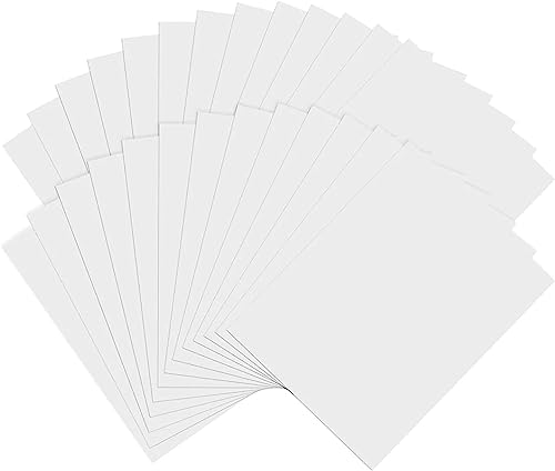 Shrink Films, Transparent, A4 Shrink Film Sheets, Matt, 10 Pieces Shrink Films, Shrink Plastic, Shrinking Plastic Films for Crafts, for DIY, Badges, Jewelery Pendants, 20 x 29 cm