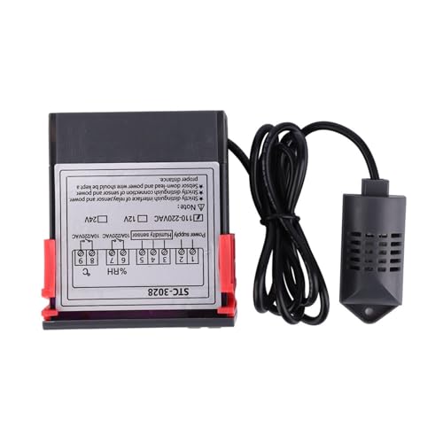 Digital Temperature Humidity Controller Thermostat Hygrometer 110V-240V for Home Greenhouse and Climate Control 110~240VAC