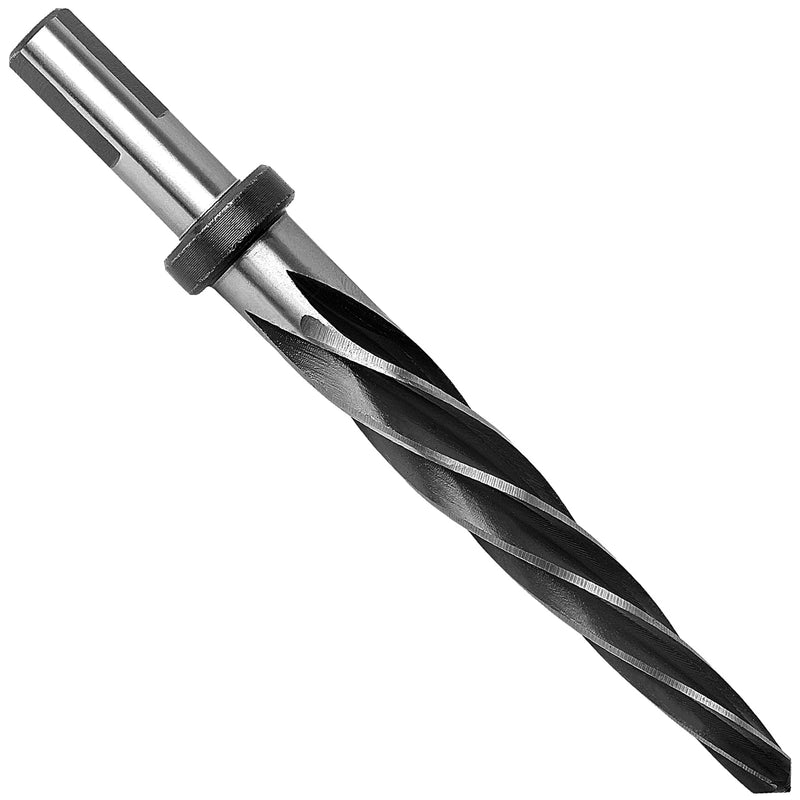 7/8" Reamer Bit for Steel Metal,7/8" Bridge Construction Reamer Drill Bit | For Steel Metal Alloy Wood Plastic,M2 HSS Taper Chucking,1/2" Non-Slip Shank Chuck,Align or Enlarge Hole, 5-Spiral Flutes 7/8 in 1PCS