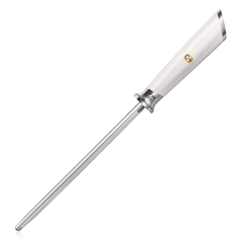 Cangshan ELBERT Series High-Carbon 8-Inch Honing Steel (White) White