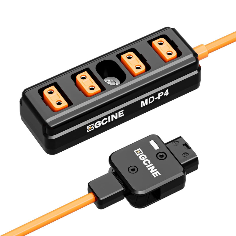 ZGCINE MD-P4 D-Tap to 4 D-Tap one Point Four Splitter Adapter Cable