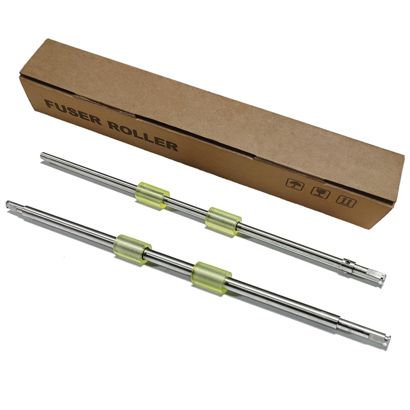 2023 Upgraded Feed Roller Kit with Iron Shaft, Compatible with Fujitsu Fi-6130 Fi-6130Z Fi-6140 Fi-6140Z Fi-6230 Fi-6230Z Fi-6240 Fi-6240Z Fi-6125 Fi-6225 etc,Parts Number: PA03540-Y075 (2PCS) Feed Roller Kit with Shaft