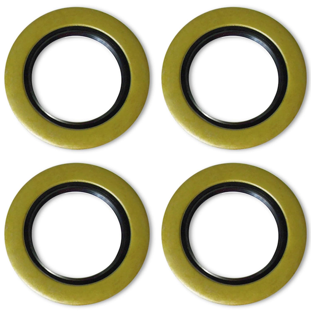 Double Lip Grease Seals 2.125" I.D x 3.376" O.D Replacement 10-10 or 21333TB Spindle #42 Fits 5200-7000 lbs Trailer Axle Hub Wheel Grease Seals