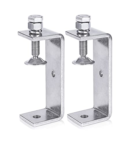Clamp Heavy Duty Tiger Clamp Metal C Clamps Woodworking C-Clamp With Wide Jaw Opening (130MM)，2PCS 130mm