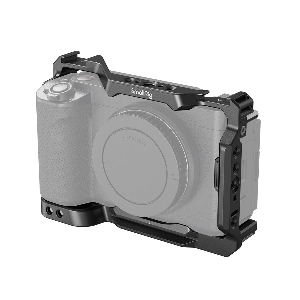 SmallRig ZV-E1 Cage for Sony ZV-E1, Full Camera Cage for Sony Alpha ZV-E1, Built-in Quick Release Plate for Arca-Swiss and Cold Shoe Mounts - 4256