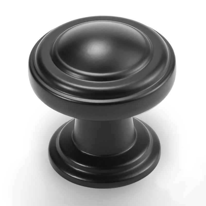 10 Pack Matte Black Kitchen Cabinet Knobs Black Drawer Knobs Kitchen Cabinet Hardware Zinc Alloy Handles Drawer Knobs Dresser Handles Knob 10