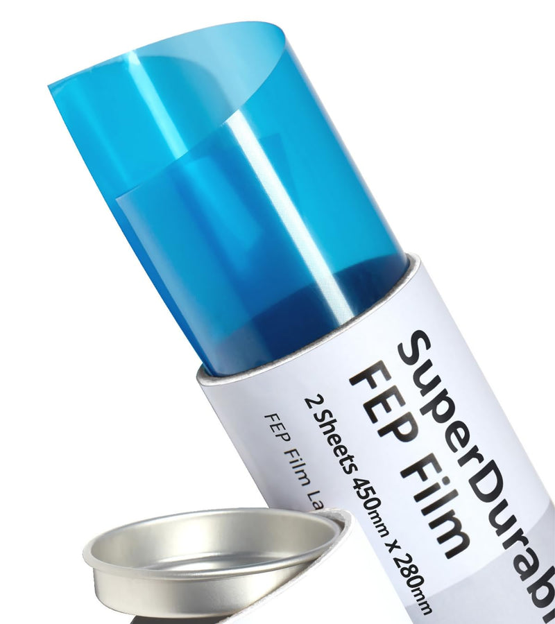 SuperDurable Toughest FEP Release Film 2 pcs (450mm x 280mm), x5 Tougher, Made in Korea by 3DMaterials 450mm x 280mm
