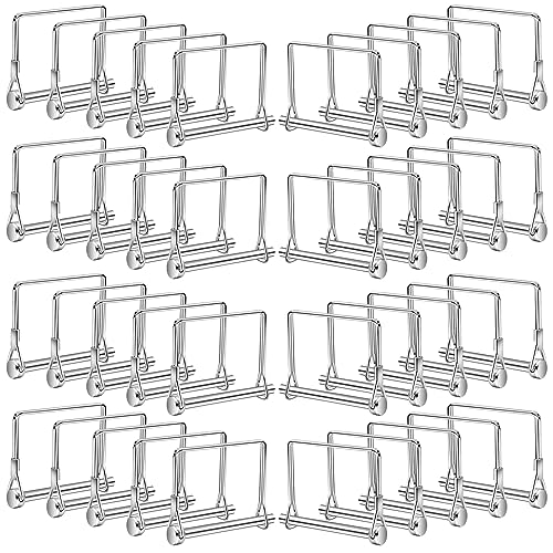 40 PCS Square Trailer Hitch Pin, Safety Carbon Steel Wire Shaft Locking Pin, 1/4 Inch Diameter Coupler Pin PTO Pin for Farm Lawn Garden Wagons Towing 0.23 inches x 3.03 inches
