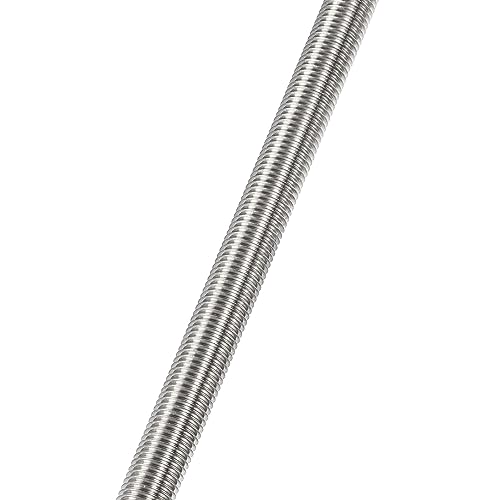 M24 x 250mm Fully Threaded Rod & Studs, 304 Stainless Steel Right Hand Threads Rods, M24-3 Thread Pitch for Anchor Bolts, Clamps, Hangers and U-Bolts 1 Pack M24 (1pcs)