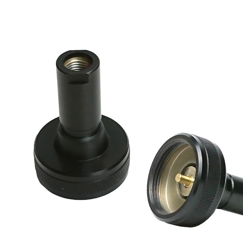 UngSung GenY NMO to 3/8-24 Thread Antenna Adapter Mount Made Whole Heavy Duty Solid Brass with Black Chrome-Plated for CB Ham Two Way Radio Antenna