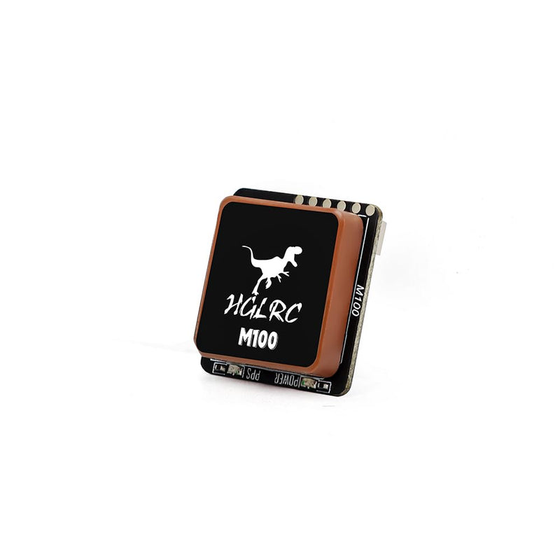 HGLRC M100-5883 GPS Module, Upgraded 10th Generation Chip with Compass for UBLOX Compatible with FPV Fixed-Wing UAV