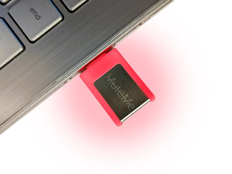 MuteMe Mini - USB C - Illuminated Physical Mute Button for Zoom, Teams, WebEx & More (As Seen on Shark Tank)! Mac/PC Compatible. USB Cord & Adapter Included. Free Software Download Required. MuteMe Mini -USB C